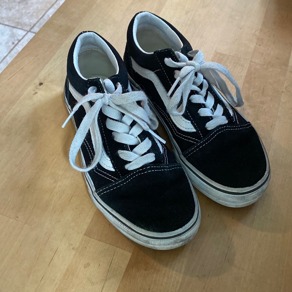 Kids vans, black size 2